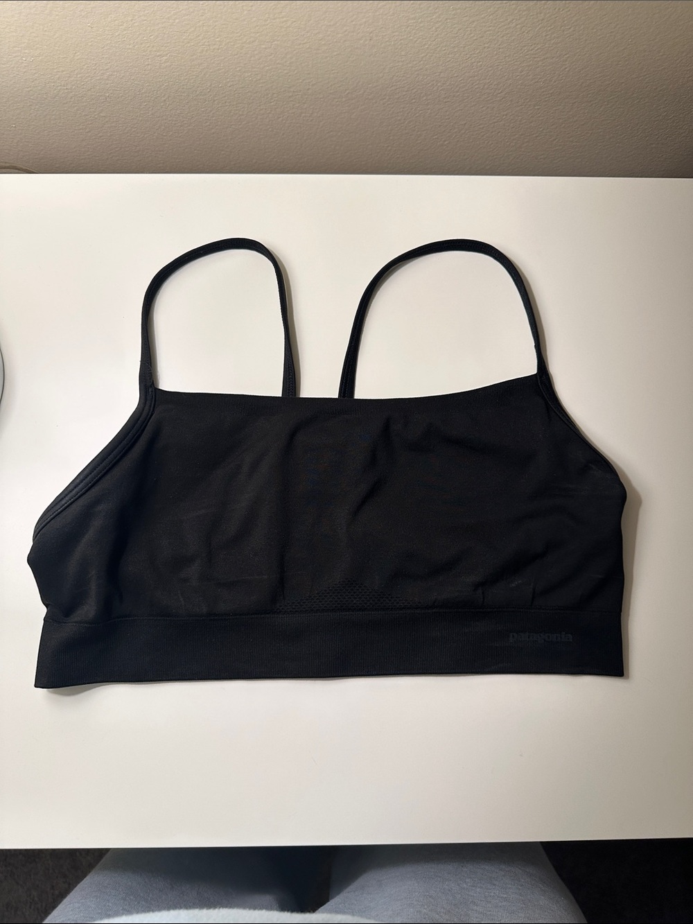 Patagonia Black Sports Bra